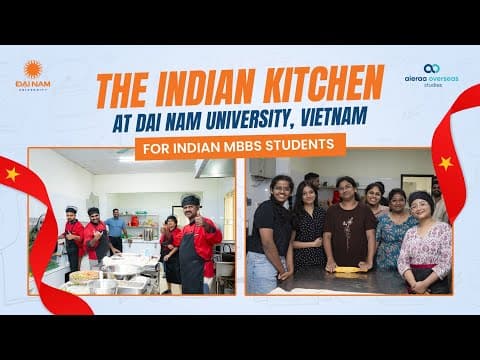 THE INDIAN KITCHEN AT DAI NAM UNIVERSITY 🇻🇳 FOR INDIAN MBBS STUDENTS| Indian Cooks🧑‍🍳& Indian Food 🍱
