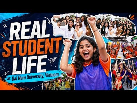 Life at Dai Nam University Vietnam! 🇻🇳 | Soft Skill Camp 2026 Highlights | Aieraa | Indian MBBS