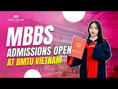 MBBS Admissions Open at BMTU Vietnam | Top Private Medical University for Indian Students 🇻🇳