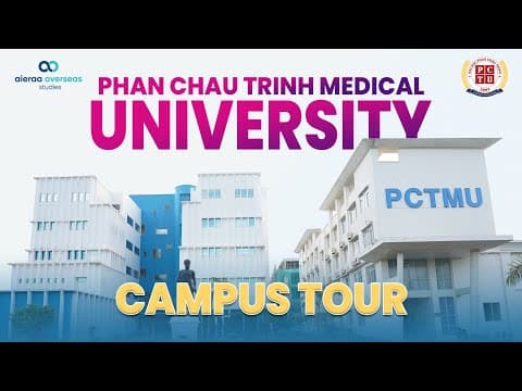 What's Inside PCTMU, Vietnam?| Campus Tour of Best Medical University for Indian Students