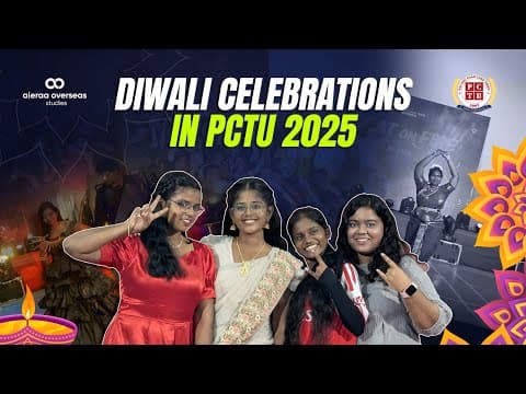 Diwali Celebrations in PCTU, Vietnam | Indian MBBS Students in Vietnam 🇻🇳 | Aieraa Overseas Studies