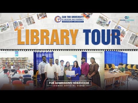 Can Tho University Library Tour: Vietnam’s Top Medical University| MBBS in Vietnam 🇻🇳 #mbbsabroad
