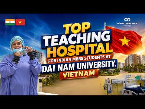 Dai Nam University Teaching Hospital Tour | Top Medical University in Vietnam for Indian Students