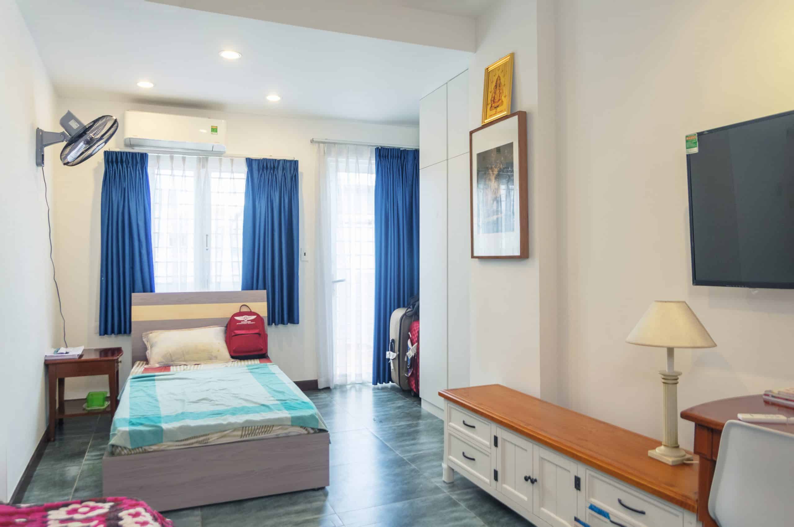 Spacious, Fully Air-Conditioned Rooms