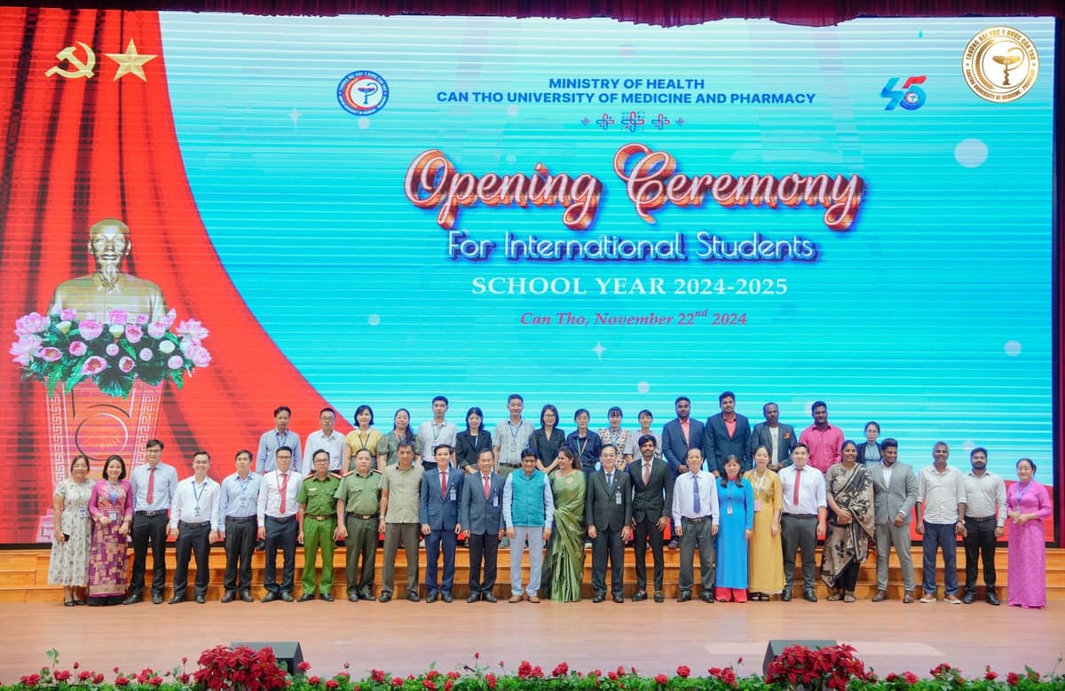 Can Tho University of Medicine and Pharmacy campus in Vietnam