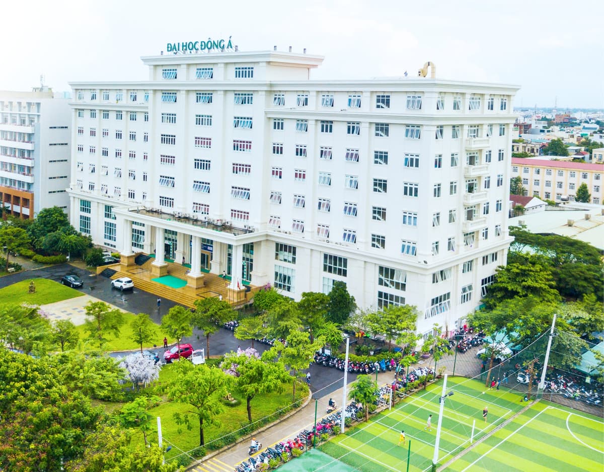 Dong A University campus in Vietnam