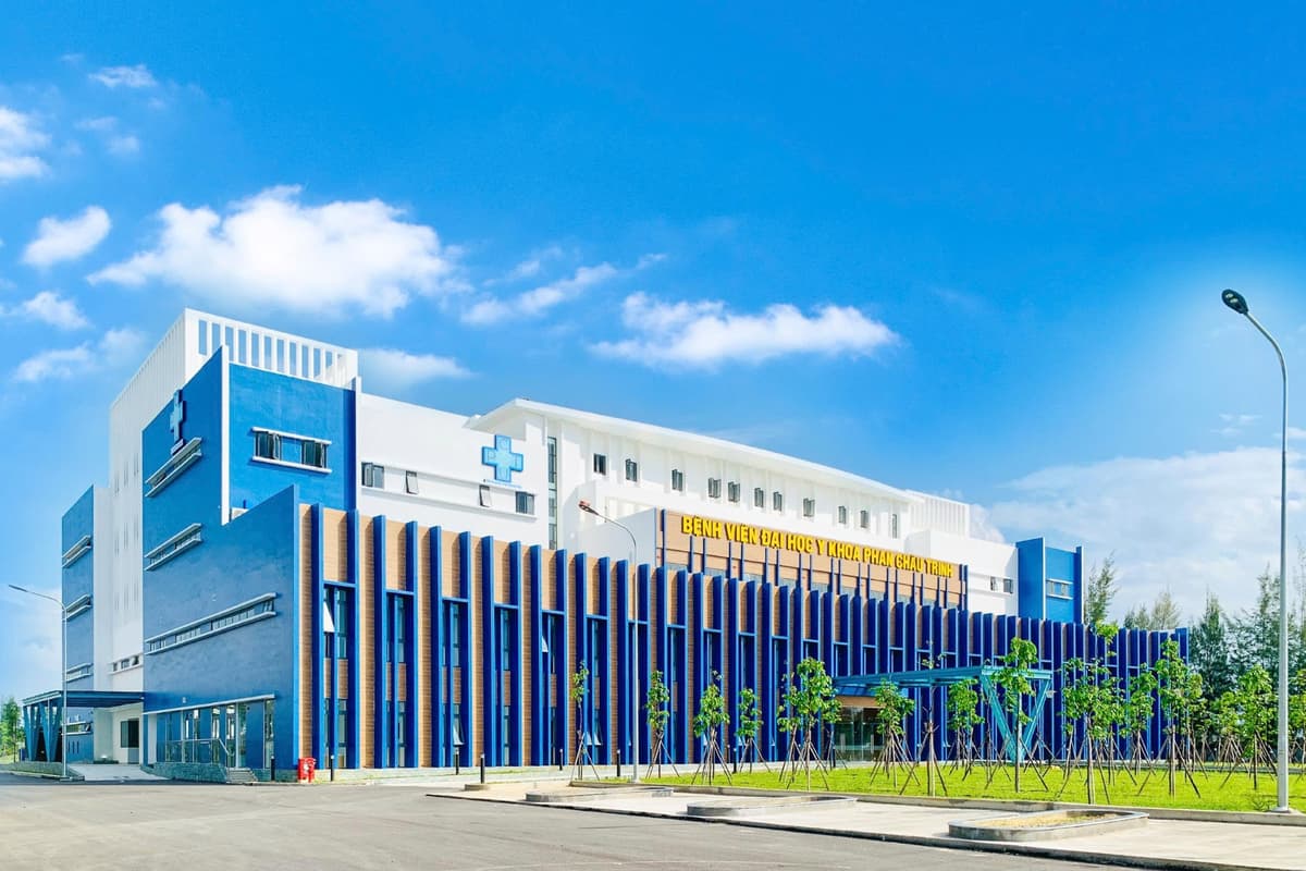 Phan Chau Trinh University campus in Vietnam